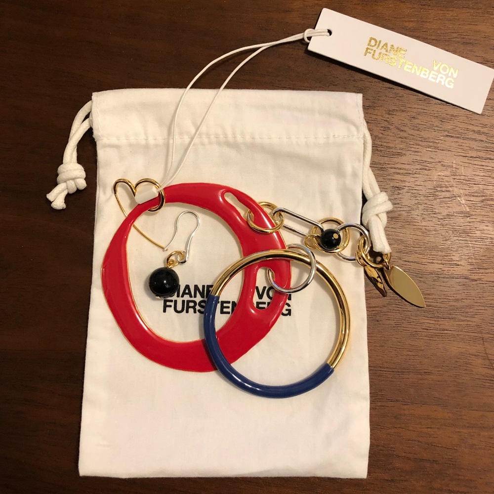 DVF NTW Diane Von Furstenberg earrings